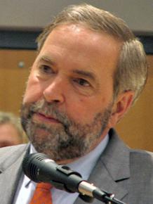 NPD leader Thomas Mulcair