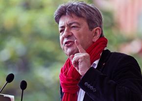 French presidential candidate Jean-Luc Mélenchon
